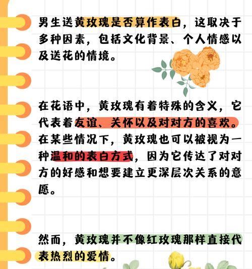 黄玫瑰代表什么含义？黄玫瑰花语有哪些常见误解？