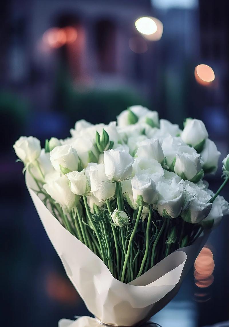 白色洋桔梗代表什么含义？花语有哪些？