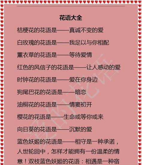 花的特殊寓意是什么？如何理解各种花卉的象征意义？