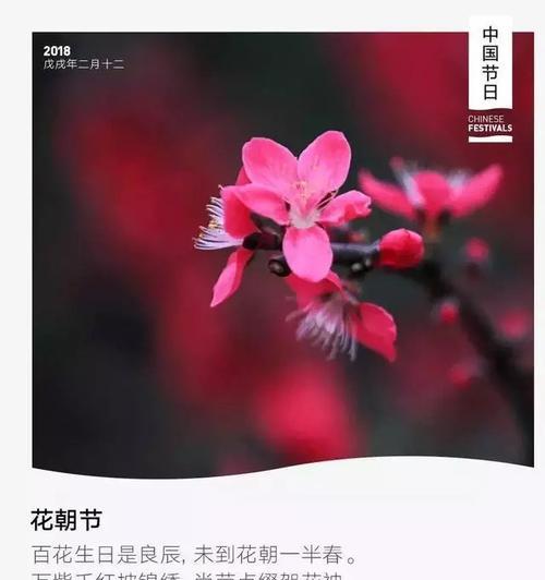 花朝节的由来和意义是什么？这个节日的起源和传统是什么？