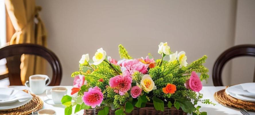 餐桌上的花如何象征幸福？