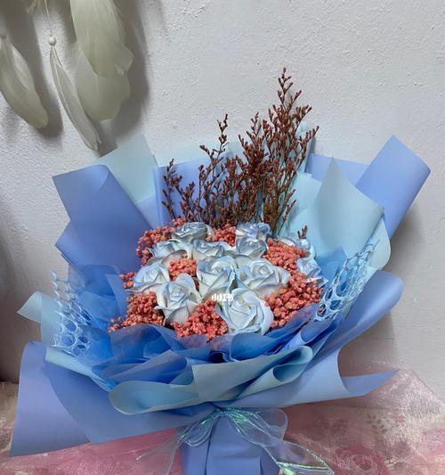 蓝色香皂手捧花代表什么意义？