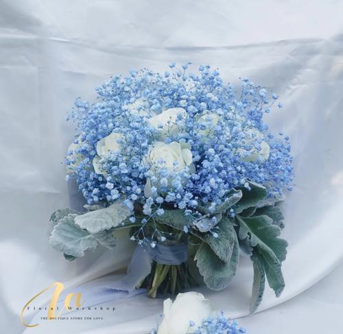 蓝色香皂手捧花代表什么意义？