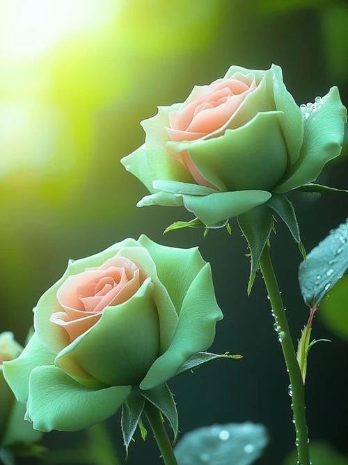 绿色玫瑰花的象征意义是什么？