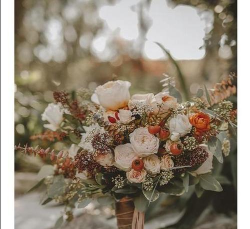 手捧花加苹果叶子代表什么？这种组合的花语是什么？