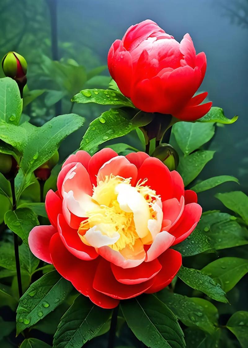 两朵红色花的寓意是什么？红色花象征着什么？
